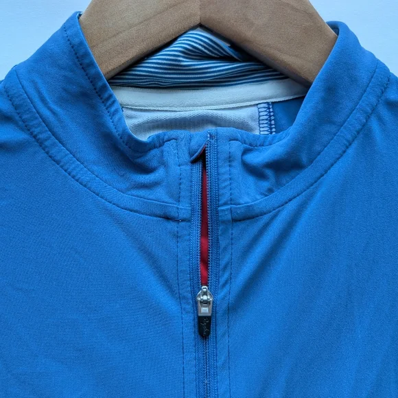 Rapha Souplesse Full Zip Cycling Jersey Royal Blue Women's Medium (Fitted) - Picture 4 of 9